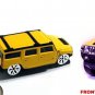 RARE KEYCHAIN YELLOW BLACK HUMMER H2 CUSTOM Ltd Ed. ï¸GREAT For GIFTï¸