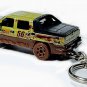 RARE KEYCHAIN GREEN BROWN CHEVY AVALANCHE Z71 CUSTOM Ltd. Ed. GREAT GIFT