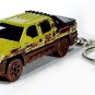 RARE KEYCHAIN GREEN BROWN CHEVY AVALANCHE Z71 CUSTOM Ltd. Ed. GREAT GIFT