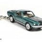 RARE KEYCHAIN BLUE WHITE 67/68 FORD⢠SHELBY⢠MUSTANG GT500 KR GREAT GIFT