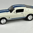 RARE KEYCHAIN WHITE 67/68 SHELBY GT500/MUSTANG COBRA GT500 KR GREAT GIFT