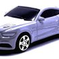 RARE KEYCHAIN WHITE FORD MUSTANG GT TINTED WINDOWS CUSTOM Ltd GREAT GIFT