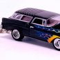 RARE KEYCHAIN 1955/56/57 BLACK FLAMED CHEVY NOMAD Ltd GREAT GIFT NOVELTY