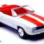 ï¸ KEYCHAIN 67~69 WHITE CHEVY CAMARO SS CONVERTIBLE ï¸GREAT GIFTï¸