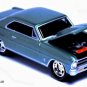 RARE KEYCHAIN GREEN 1965~66~67 CHEVY NOVA CUSTOM Ltd ï¸GREAT GIFTï¸