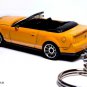 RARE KEYCHAIN YELLOW SHELBY MUSTANG FORD CONVERTIBLE Ltd. Ed. GREAT GIFT