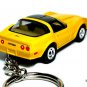 KEYCHAIN 80~82 YELLOW CHEVY CORVETTE C3 L82 T-TOP CUSTOM GREAT GIFT&iuml;&cedil;�