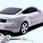 RARE KEYCHAIN WHITE FORD MUSTANG TINTED WINDOWS CUSTOM Ltd  GREAT GIFT