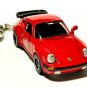 VERY RARE KEYCHAIN RED PORSCHE⢠911 CARRERA⢠TURBO "TEA TRAY" GREAT GIFT