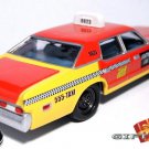 RARE KEYCHAIN RED™ TAXI CAB DODGE MONACO CHECKER USA SOUVENIR GREAT GIFT