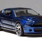 RARE KEYCHAIN BLUE FORD SHELBY GT500 SS MUSTANG CUSTOM Ltd Ed. NICE GIFT