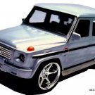 HTF RARE KEYCHAIN SILVER MERCEDES G CLASS WAGON CUSTOM Ltd Ed GREAT GIFT