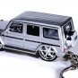 HTF RARE KEYCHAIN SILVER MERCEDES G CLASS WAGON CUSTOM Ltd Ed GREAT GIFT