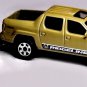 RARE KEYCHAIN 2016 GOLD HONDA RIDGELINEâ„¢ CUSTOM Ltd Ed. GREAT GIFT NOVELTY