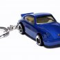 RARE KEYCHAIN BLUE PORSCHE 911 CARRERA DUCKTAIL CUSTOM Ltd Ed GREAT GIFT