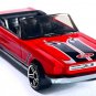 RARE CUSTOM KEYCHAIN 1964½/65/66 RED FORD MUSTANG CONVERTIBLE GREAT GIFT