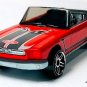 RARE CUSTOM KEYCHAIN 1964½/65/66 RED FORD MUSTANG CONVERTIBLE GREAT GIFT