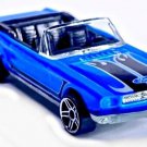 RARE CUSTOM KEYCHAIN 1964½/1965 BLUE FORD MUSTANG CONVERTIBLE GREAT GIFT