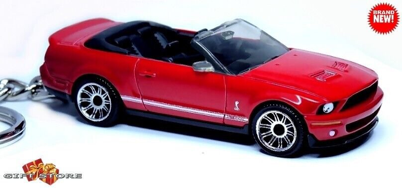 RARE KEYCHAIN RED FORD/SHELBY MUSTANG CONVERTIBLE CUSTOM Ltd. GREAT GIFT