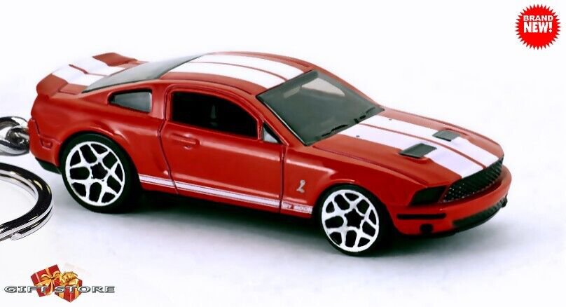 RARE KEYCHAIN RED FORD&acirc;�&cent; SHELBY&acirc;�&cent; MUSTANG GT500 CUSTOM Ltd. Ed. GREAT GIFT