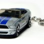 RARE KEYCHAIN SILVER BLUE FORD/SHELBY MUSTANG CONVERTIBLE Ltd GREAT GIFT