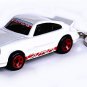 RARE KEYCHAIN 73/74 WHITE PORSCHE 911 CARRERA RS/RSR DUCKTAIL GREAT GIFT
