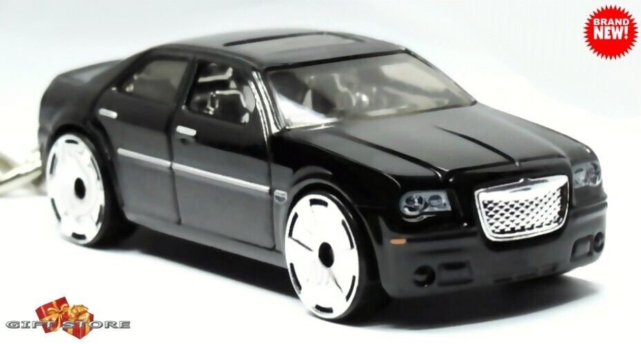 RARE KEYCHAIN BLACK CHRYSLER 300C (BABY BENTLEY) CUSTOM Ltd. GREAT GIFT