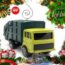CHRISTMAS ORNAMENT TRASH TRUCK GARBAGE WASTE RECYCLE GREAT GIFT NOVELTY