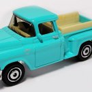 RARE KEYCHAIN 55/56/57 TURQUOISE GMC™ STEPSIDE 3100 BLUE CHIP GREAT GIFT