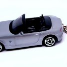 VERY RARE KEYCHAIN SILVER BMW Z4 ROADSTER NEW CUSTOM Ltd Ed. GREAT GIFT