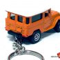 RARE KEYCHAIN ORANGE TOYOTA LAND CRUISER FJ40 CUSTOM Ltd. Ed. GREAT GIFT