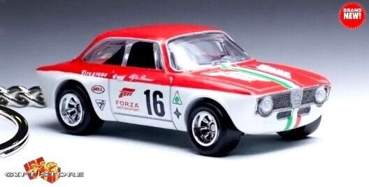 RARE KEYCHAIN RED ALFA ROMEO&acirc;�&cent; GIULIA SPRINT GTA CUSTOM Ltd Ed. NICE GIFT