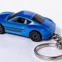 HTF KEYCHAIN BLUE PORSCHE CAYMAN CUSTOM Ltd Ed GREAT GIFT & DESK DISPLAY