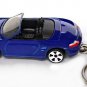 VERY RARE KEYCHAIN BLUE PORSCHE BOXSTER CUSTOM Ltd Ed GREAT GIFT NOVELTY