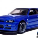 ������ ������ ������ ULTRA RARE KEYCHAIN BLUE NISSAN SKYLINE GTR PAUL WALKER ������NICE GIFT������