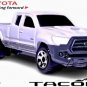 í ¼í¾ í ¼í¼ í ½í´´ RARE KEYCHAIN WHITE TOYOTA TACOMA PICKUP CUSTOM Ltd Ed. í ½í²NICE GIFTí ½í²