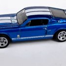������������RARE KEYCHAIN BLUE 67 FORD SHELBY MUSTANG GT500 & KR 68 COBRA GREAT GIFT������������