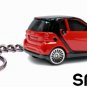 í ¼í¾í ½íº¦í ¼í¶ HTF RARE KEYCHAIN RED BLACK SMART⢠FORTWO CUSTOM Ltd Ed. í ½í²GREAT GIFTí ½í²