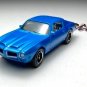������ KEY CHAIN BLUE 71~73 PONTIAC FIREBIRD FORMULA 350/400 CUSTOM Ltd GREAT GIFT������