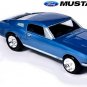 í ¼í¾í ½íº¦í ¼í¶ RARE KEYCHAIN BLUE 68/69 FORD MUSTANG GTA CUSTOM Ltd Ed. í ½í²GREAT GIFTí ½í²