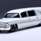 ������������������HTF KEYCHAIN WHITE CADILLAC FLEETWOOD HEARSE ������✝️ FUNERAL GOTHIC COACH���