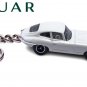 í ¼í¾í ½íº¦í ¼í¶ VERY RARE KEYCHAIN WHITE JAGUAR E-TYPE/XK-E CUSTOM Ltd Ed.í ½í²NICE GIFTí ½í²