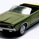 ������RARE KEYCHAIN 68~70 GREEN MERCURY COUGAR CONVERTIBLE CUSTOM Ltd GREAT GIFT������������