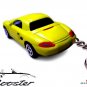 í ¼í¾í ¼í¶RARE KEYCHAIN YELLOW PORSCHE BOXSTER HARDTOP CUSTOM Ltd Ed. í ½í²GREAT GIFTí ½í²í ¼í¾