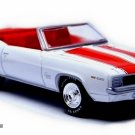 ������������������❤️������ KEYCHAIN 67~69 WHITE CHEVY CAMARO SS CONVERTIBLE ❤️GREAT GIFT❤
