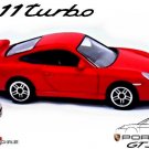 ������������ RARE KEYCHAIN RED PORSCHE 911 TURBO GT3 996 CUSTOM Ltd Ed. ������GREAT GIFT������������