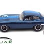 RARE KEYCHAIN BLUE JAGUAR E-TYPE (XKE USA) CUSTOM Ltd. Ed.GREAT GIFT