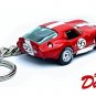 í ¼í¾í ¼í¿í ½íº¦RARE KEYCHAIN RED 64/65 SHELBY COBRA DAYTONA CUSTOM Ltd Ed.í ½í²NICE GIFTí ½í²