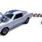 í ¼í¾í ½íº¦í ¼í¶ ULTRA RARE KEYCHAIN 65/66 WHITE SHELBY MUSTANG GT350 Ltd.í ½í²GREAT GIFTí ½í²