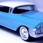 ������������RARE KEYCHAIN 1958 BLUE CHEVY IMPALA™ BEL AIR CUSTOM Ltd. Ed. GREAT GIFT������������